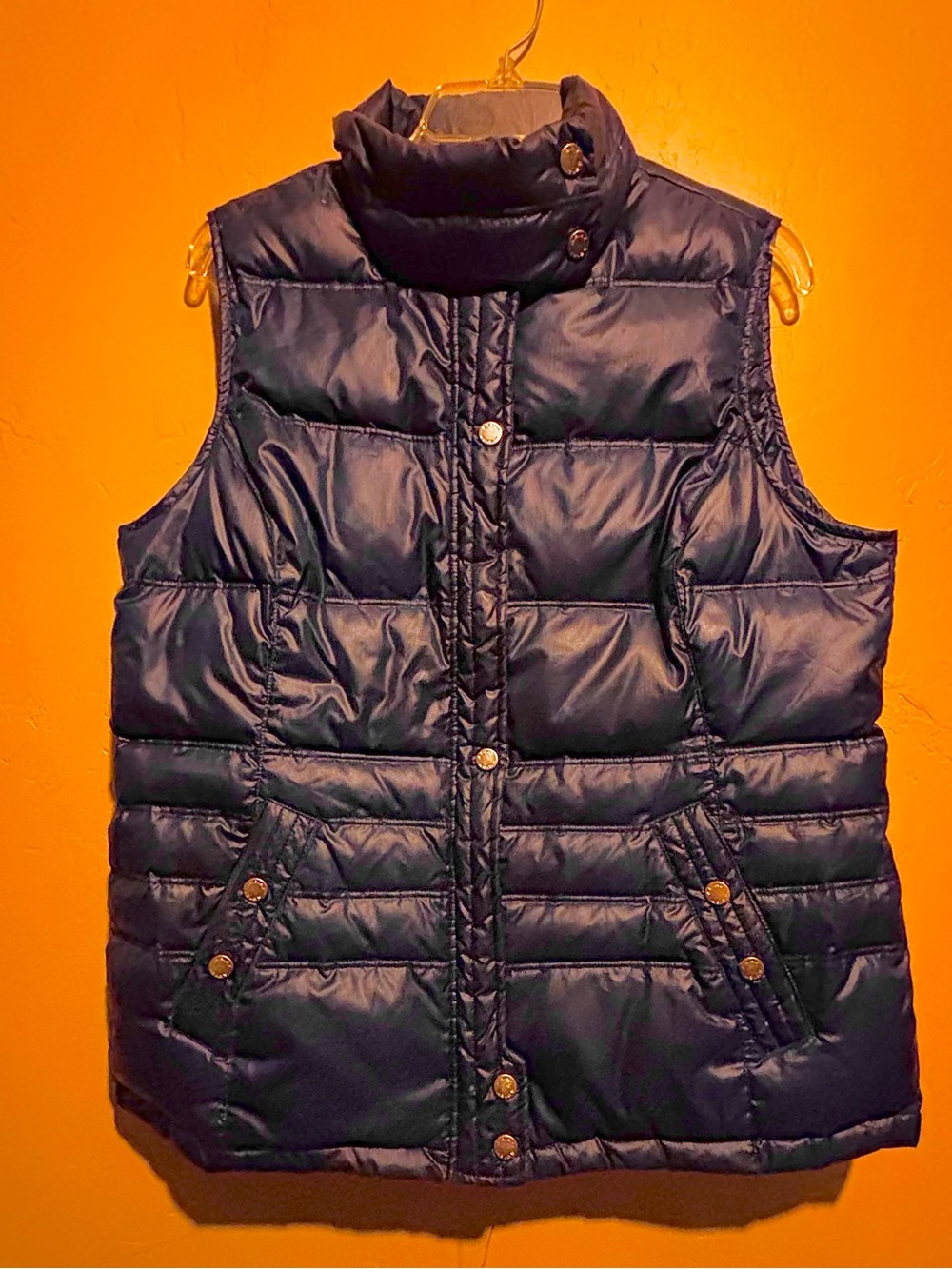 Ariat Girls Navy Quilted Puffer Vest
